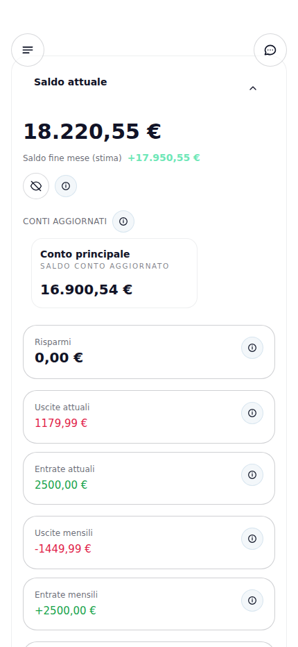 Dashboard Nexmy